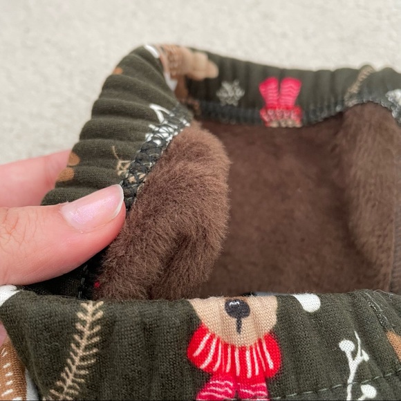 NWT✨ Just Cozy ‘Oh Deer’ Cozy Fur Lined Stretch Leggings - Picture 6 of 7